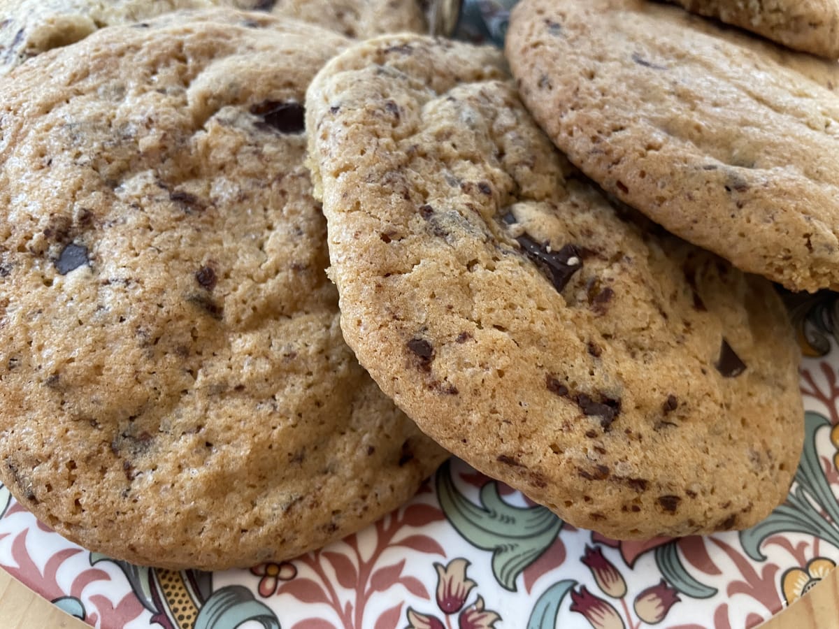 Gigantische Chocolate Chip Cookies