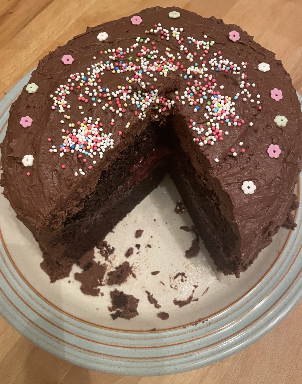 SUPER saftiger Schokoladenkuchen!