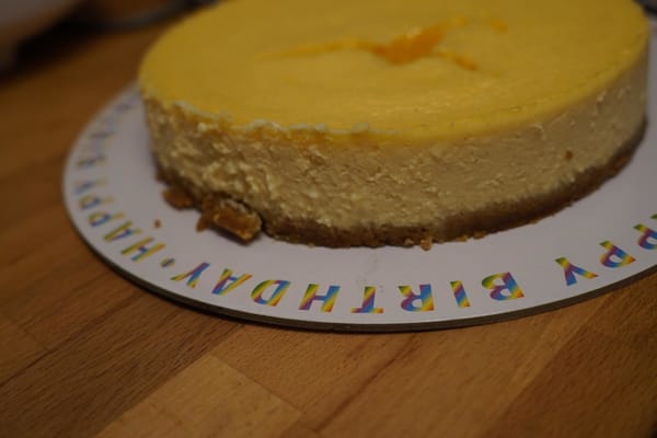 Lemon curd Cheesecake